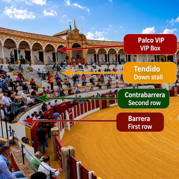 localités et places des arènes