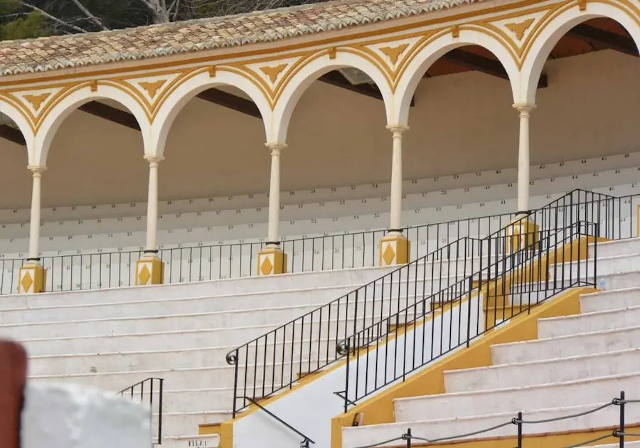 Palcos de la plaza toros antequera